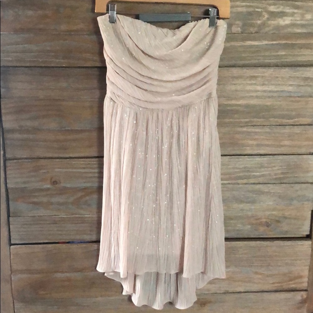 Express | Strapless Midi Dress